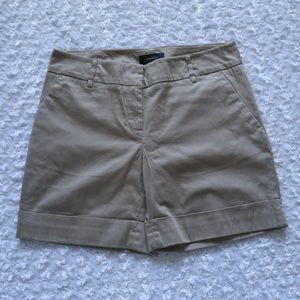 RW & Co Cuffed Khaki Casual Shorts